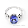 Tanzanite Value Sterling Silver S925 Ring Jewelry